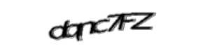 Security check image, please type the characters shown