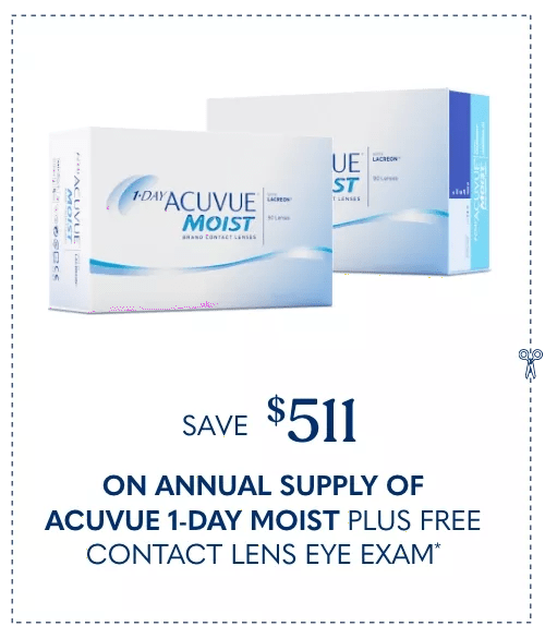 1-year Supply 1-Day Acuvue Moist 