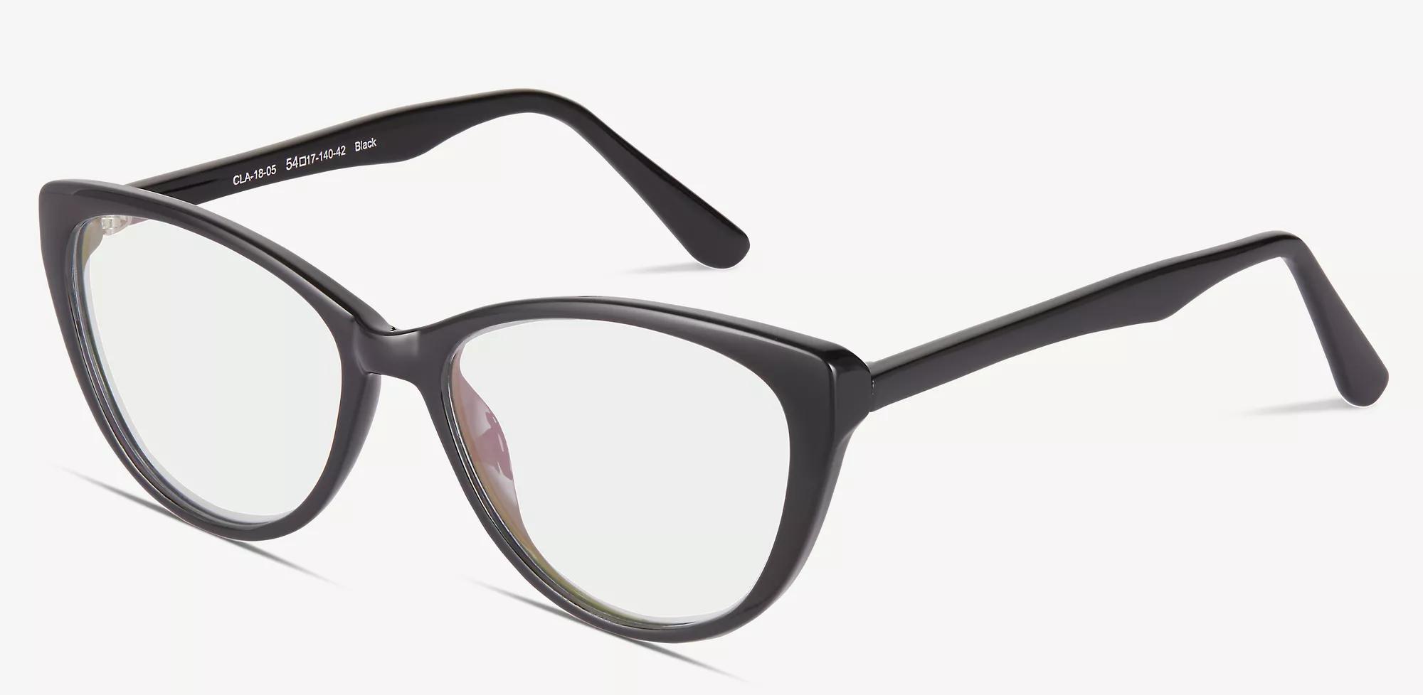 Black cat eye glasses frames online