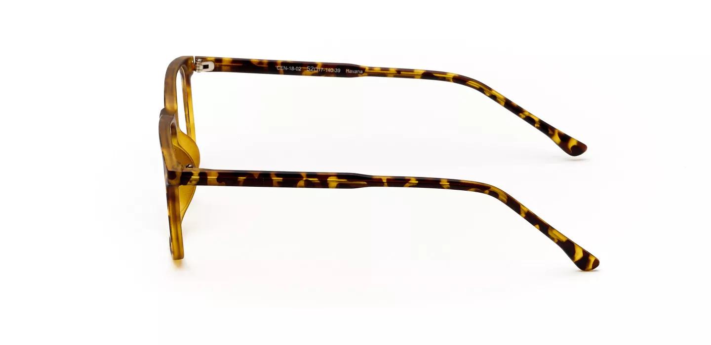 【超安い】 Havana Men's Centennial Rectangular In & Online Eyeglasses その他