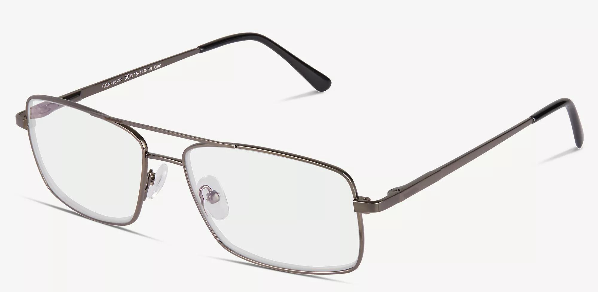 Centennial Men's Gun Double Bar Eyeglasses Online & In-store