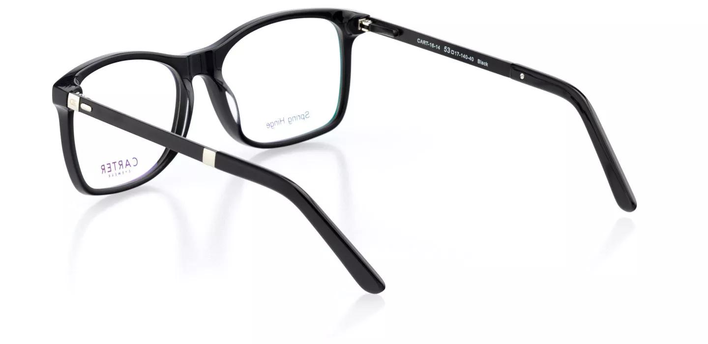 Centennial Men's Black Rectangular Eyeglasses Online & In