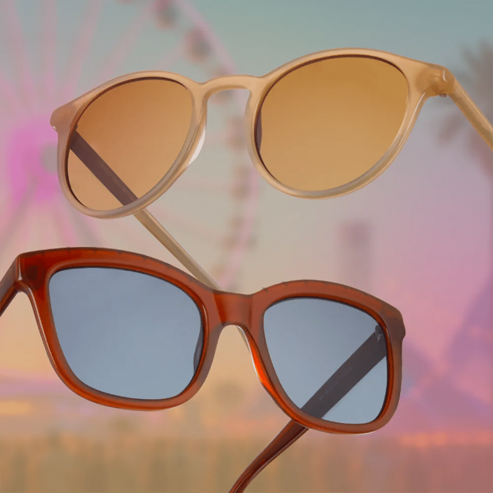 Lightweight frames for all-day comfort