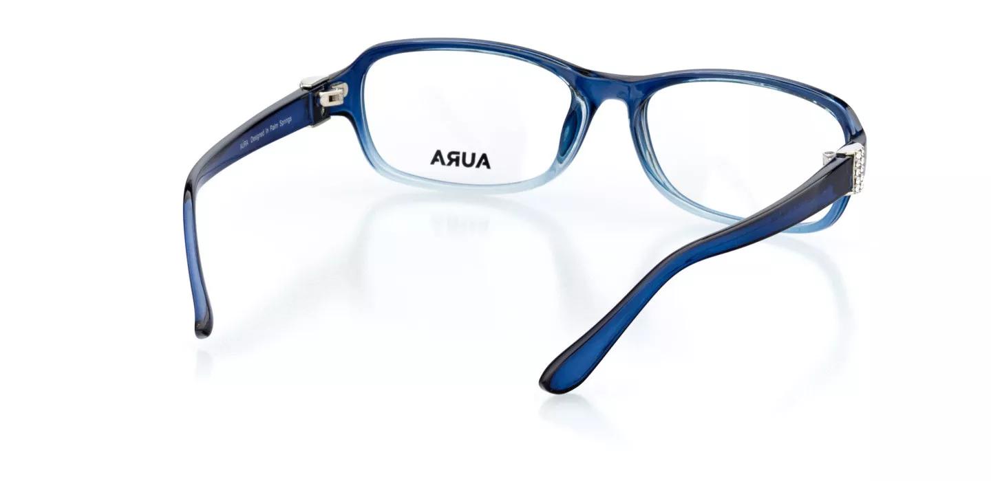 Blue Sunlight-Activated Square Glasses #8119924 | Zenni Optical