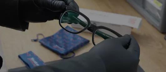 How we make the glasses in our labs