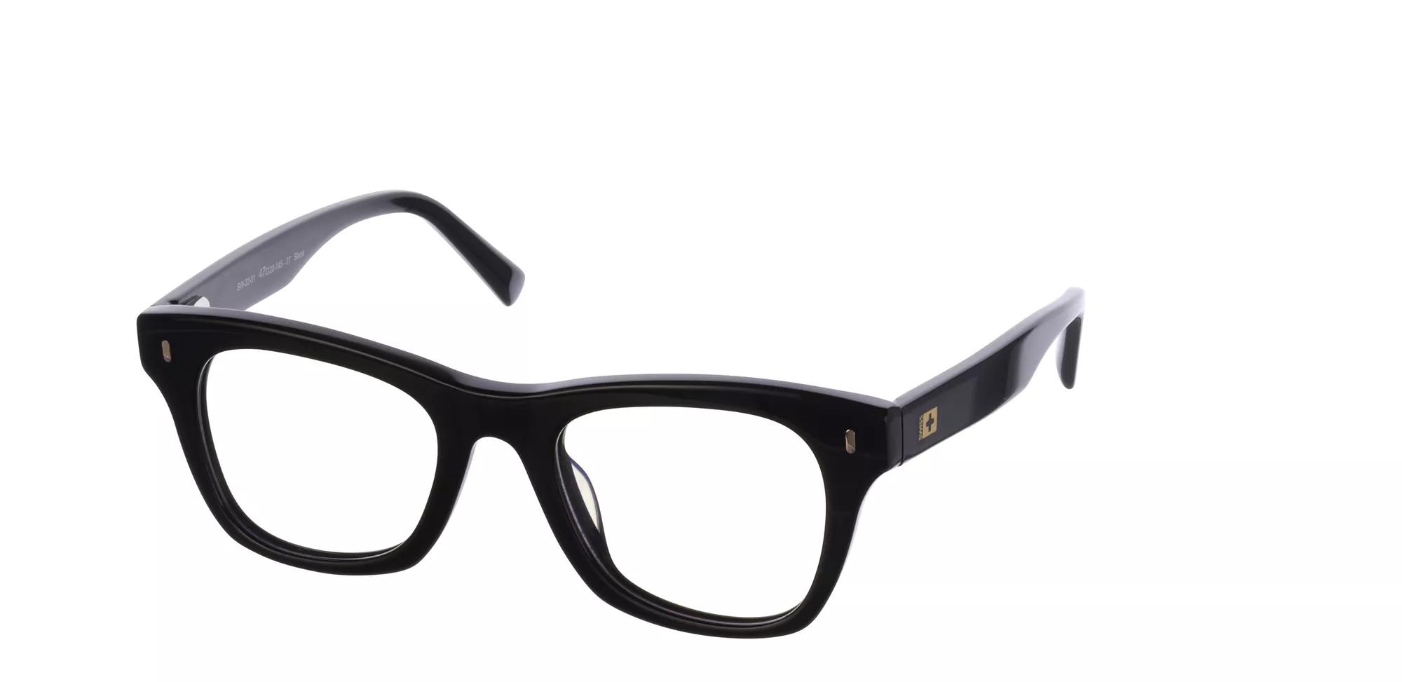 Swiss Unisex's Black Square Eyeglasses Online & In-store Swiss Unisex's Black Square Eyeglasses Online & In-store