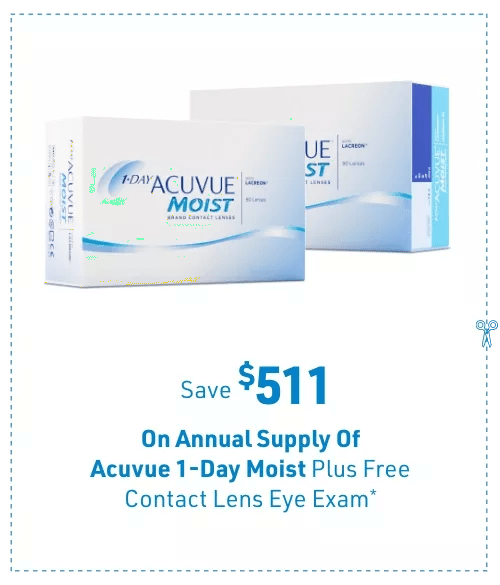 1-year Supply 1-Day Acuvue Moist