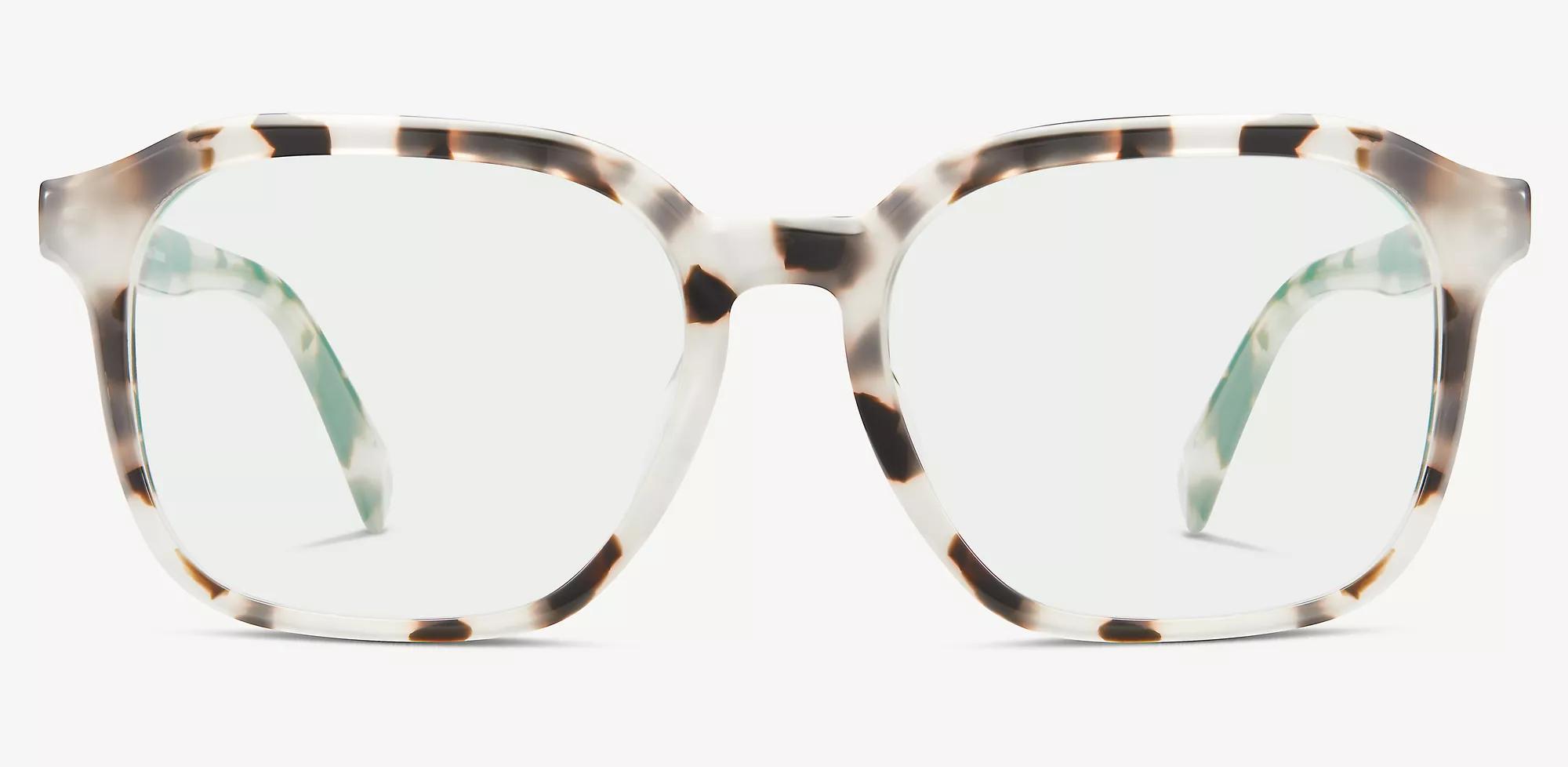 日本全国送料無料商品人気ランキング Women's Claire White In & Online Eyeglasses Square Tortoise 小物