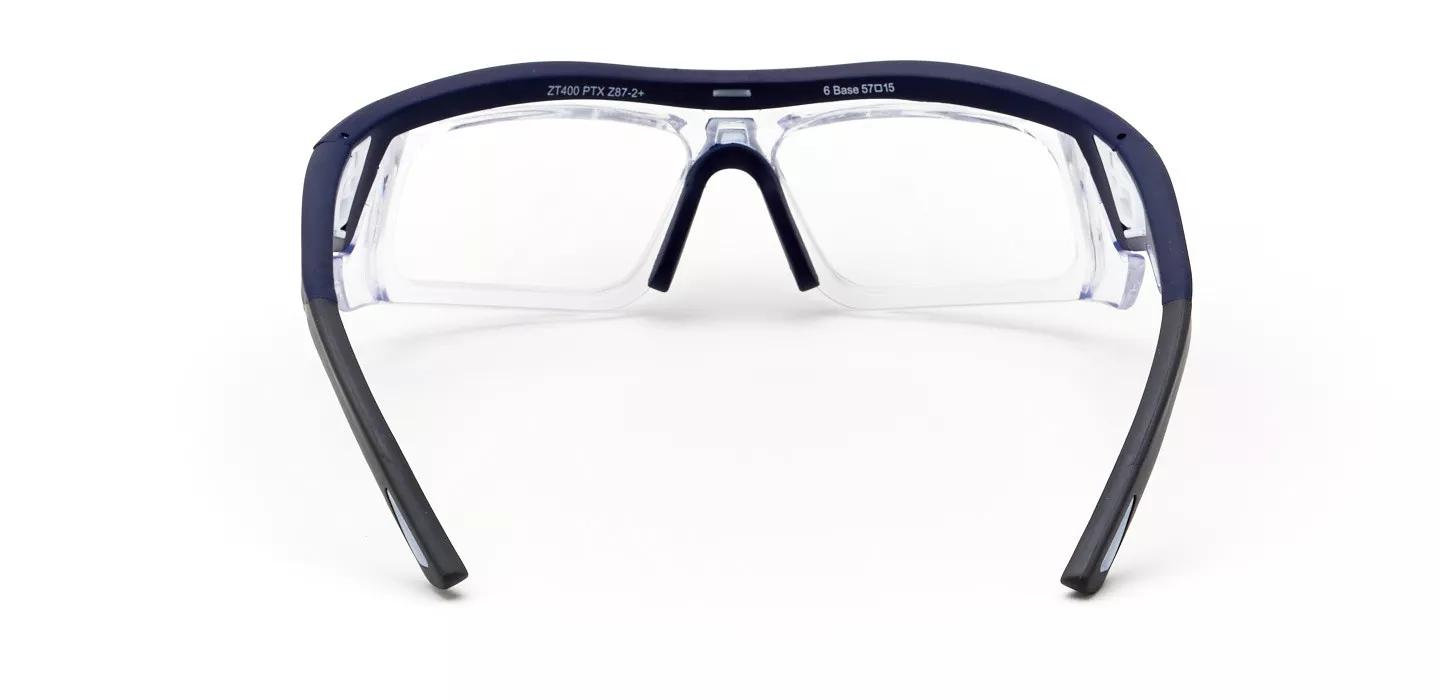 Pentax Unisex's Navy/Clear Rectangular Eyeglasses Online Pentax Unisex's Navy/Clear Rectangular Eyeglasses Online