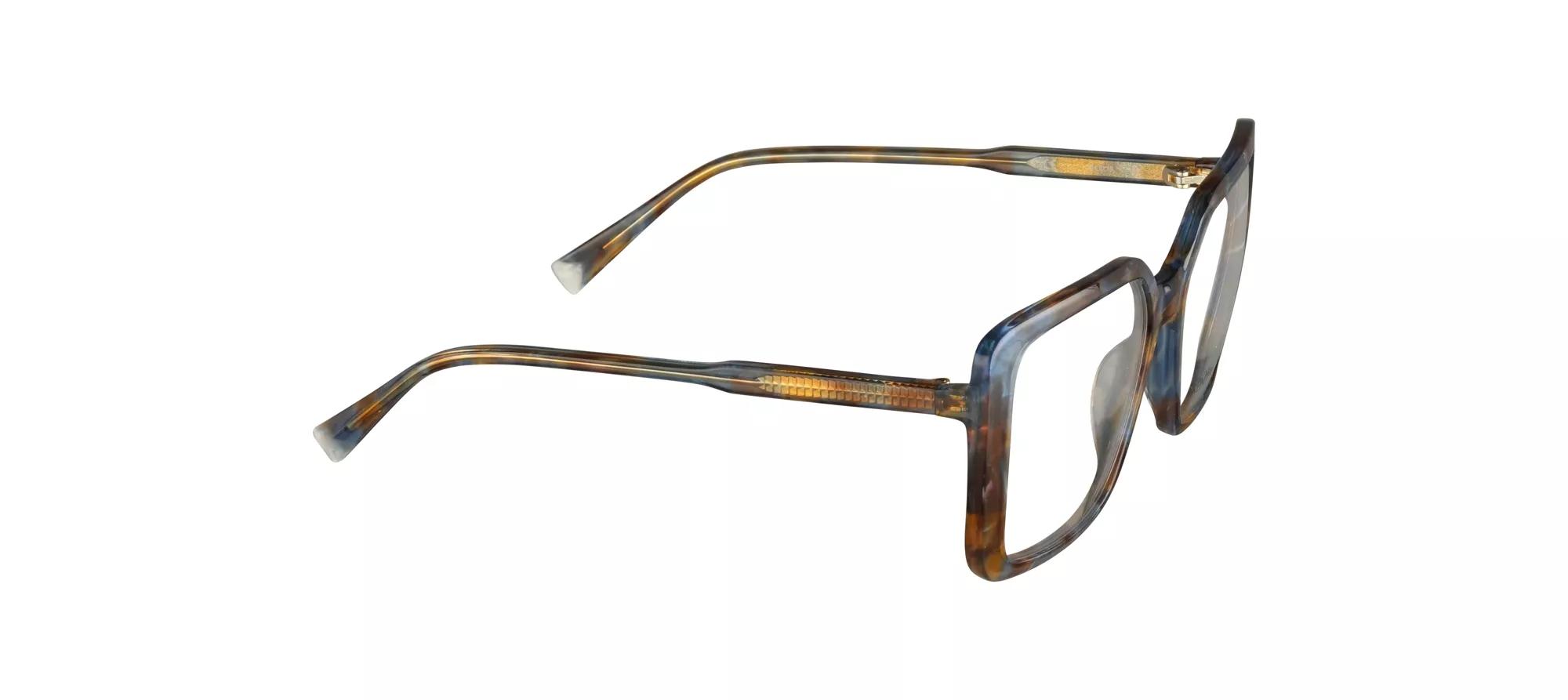 Kendall and Kylie Women's Violet Tortoise Round Eyeglasses
